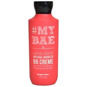 Supre Tan #MyBae Ultra Dark Natural Bronzer BB Creme Tanning Lotion 10.1 fl oz